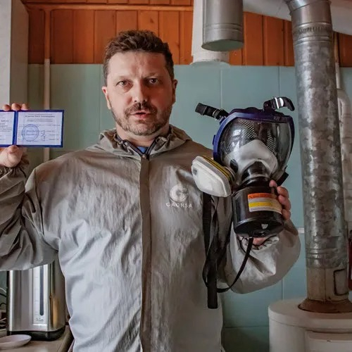 ФОТО Удаление плесени в Каринторфе