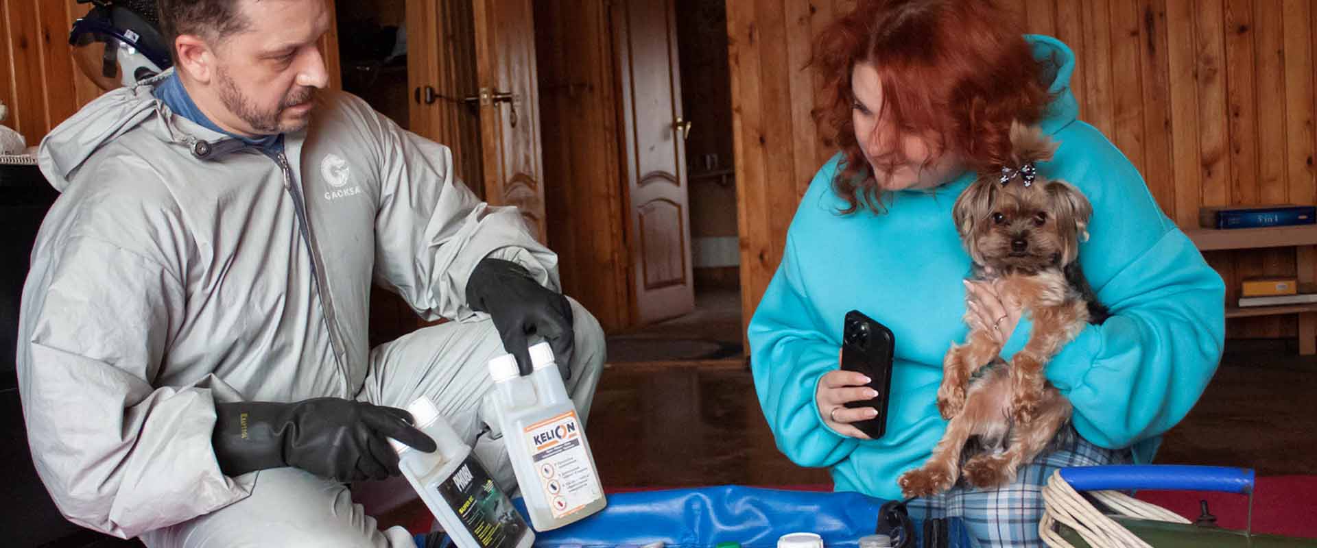 фото: Уничтожение блох в помещениях, домах и квартирах по Каринторфе и области.